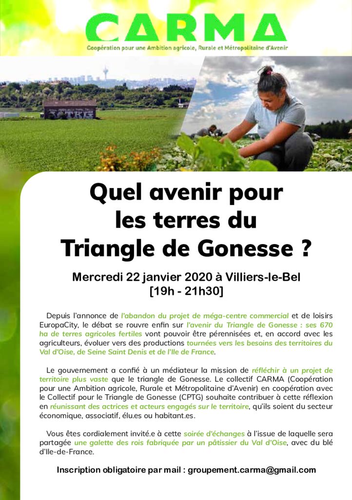 thumbnail of Invitation présentation CARMA 22 janvier 2020