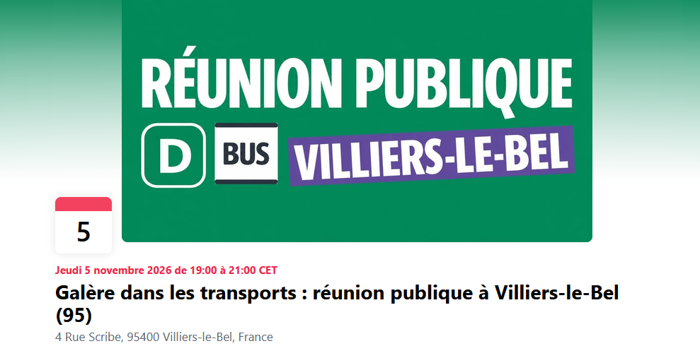 stop galere reunion publique vlb